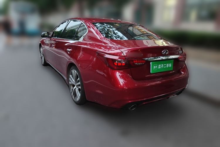 Used Infiniti Q50L 2019 2.0T 30th Anniversary Limited Edition Rear Left 45 Deg