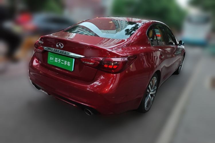 Used Infiniti Q50L 2019 2.0T 30th Anniversary Limited Edition Rear Right 45 Deg