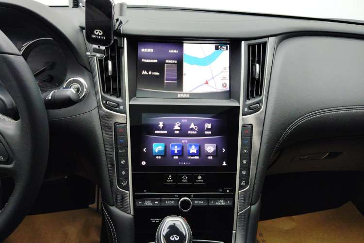 Used Infiniti Q50L 2019 2.0T 30th Anniversary Limited Edition Audio And AC Panel