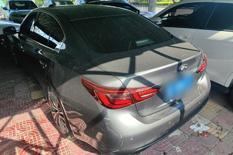 Used Infiniti Q50L 2019 2.0T 30th Anniversary Limited Edition Rear Left 45 Deg