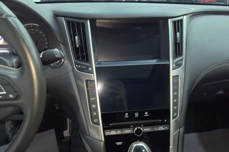 Used Infiniti Q50L 2019 2.0T 30th Anniversary Limited Edition Audio And AC Panel