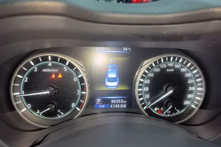 Used Infiniti Q50L 2019 2.0T 30th Anniversary Limited Edition Instrument Cluster