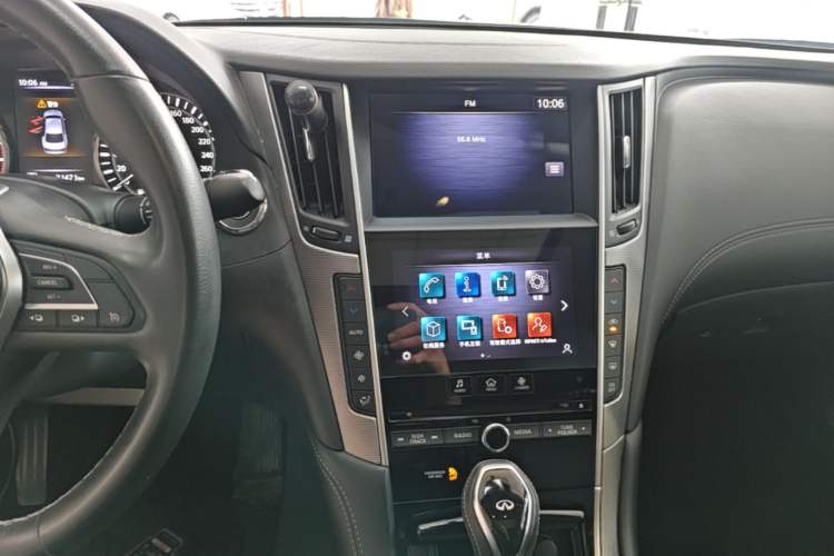 Used Infiniti Q50L 2021 2.0T Enjoyment Edition Audio And AC Panel
