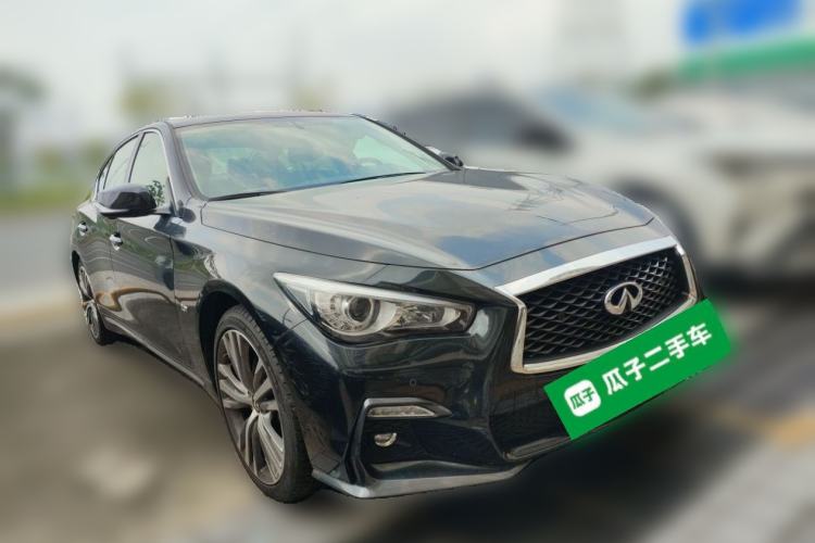 Used Infiniti Q50L 2021 2.0T Enjoyment Sport Edition Front Right 45 Deg