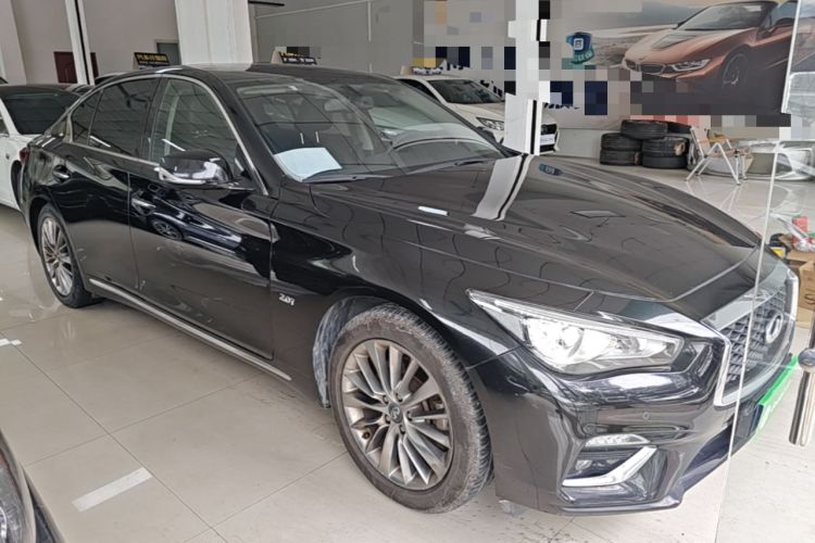 Used Infiniti Q50L 2021 2.0T Enjoyment Edition Front Right 45 Deg
