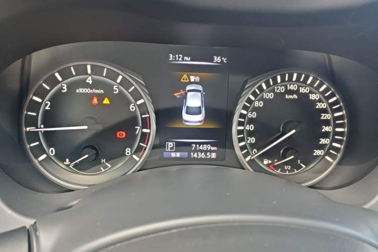 Used Infiniti Q50L 2021 2.0T Enjoyment Edition Instrument Cluster