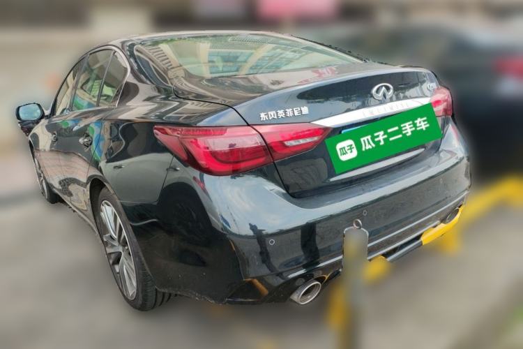 Used Infiniti Q50L 2021 2.0T Enjoyment Sport Edition Rear Left 45 Deg