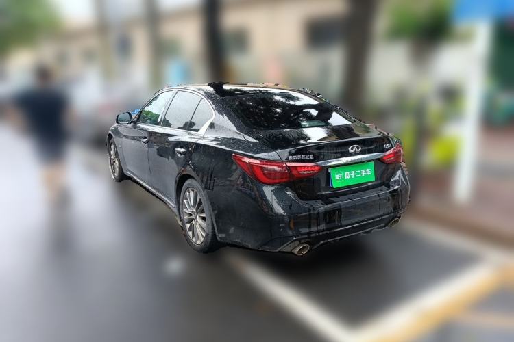Used Infiniti Q50L 2021 2.0T Enjoyment Edition Rear Left 45 Deg
