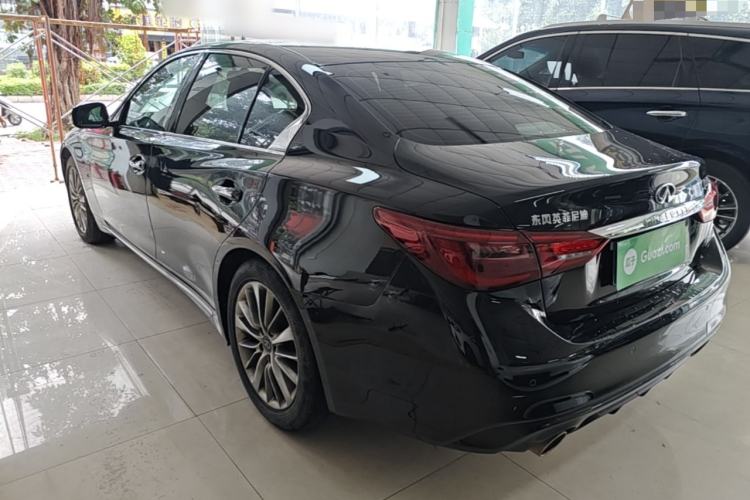 Used Infiniti Q50L 2021 2.0T Enjoyment Edition Rear Left 45 Deg