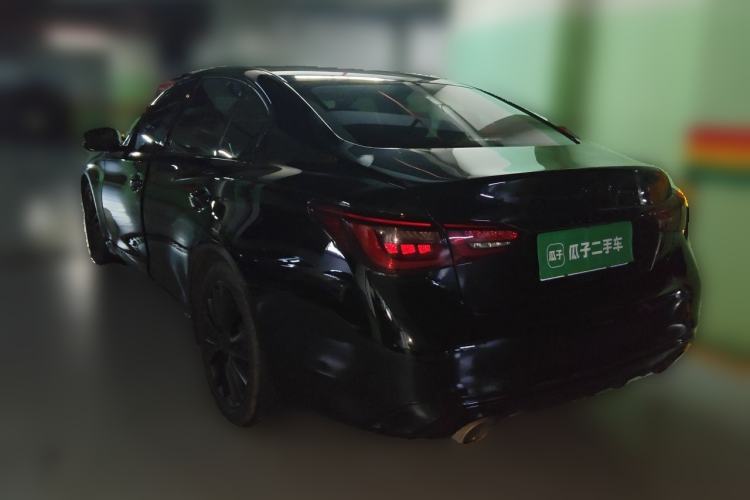 Used Infiniti Q50L 2021 2.0T Enjoyment Edition Rear Left 45 Deg