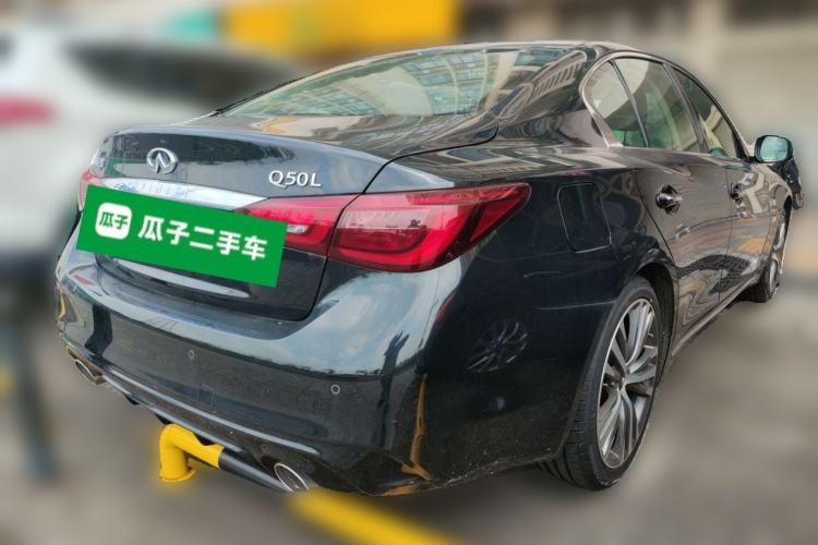 Used Infiniti Q50L 2021 2.0T Enjoyment Sport Edition Rear Right 45 Deg