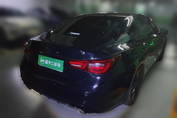 Used Infiniti Q50L 2021 2.0T Enjoyment Edition Rear Right 45 Deg