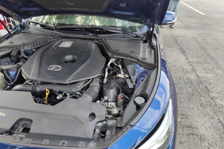 Used Infiniti Q50L 2021 2.0T Enjoyment Sport Edition Engine Bay Left