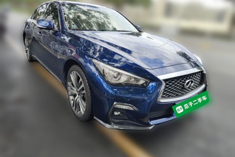 Used Infiniti Q50L 2021 2.0T Enjoyment Sport Edition Front Right 45 Deg