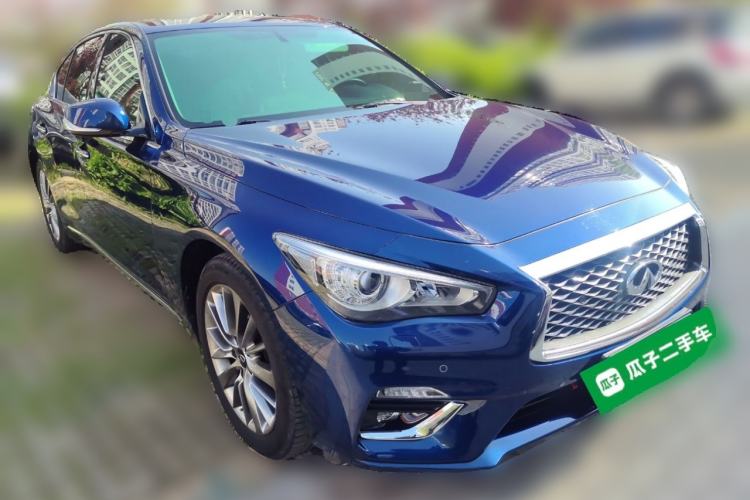 Used Infiniti Q50L 2021 2.0T Enjoyment Edition Front Right 45 Deg