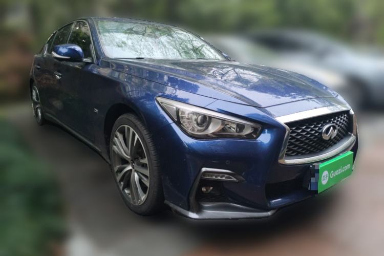 Used Infiniti Q50L 2021 2.0T Enjoyment Sport Edition Front Right 45 Deg