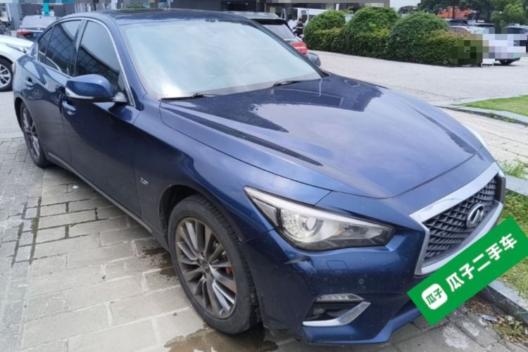 Used Infiniti Q50L 2021 2.0T Enjoyment Edition Front Right 45 Deg