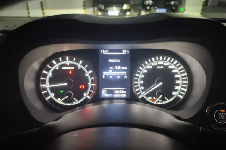 Used Infiniti Q50L 2021 2.0T Comfort Edition Instrument Cluster