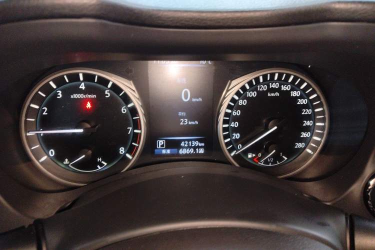 Used Infiniti Q50L 2021 2.0T Enjoyment Sport Edition Instrument Cluster