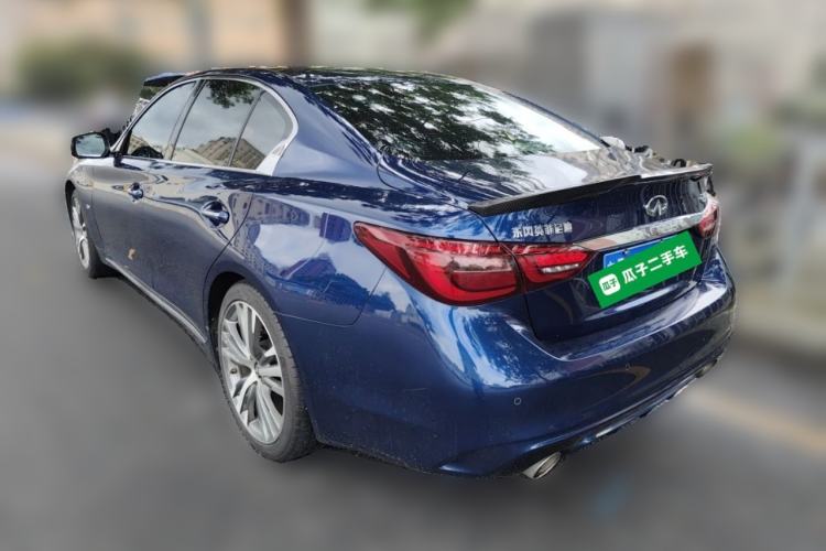 Used Infiniti Q50L 2021 2.0T Enjoyment Sport Edition Rear Left 45 Deg