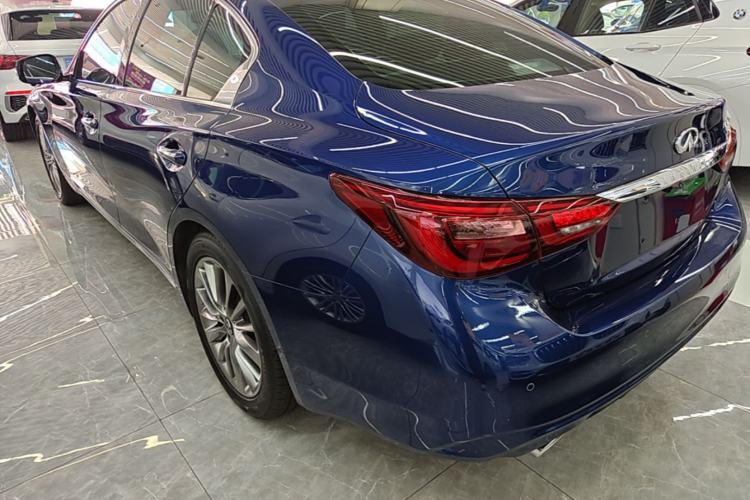 Used Infiniti Q50L 2021 2.0T Enjoyment Edition Rear Left 45 Deg
