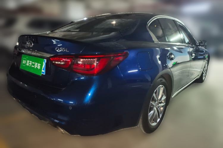 Used Infiniti Q50L 2021 2.0T Comfort Edition Rear Right 45 Deg