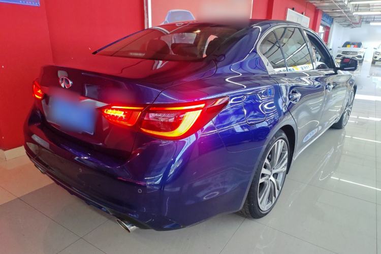 Used Infiniti Q50L 2021 2.0T Enjoyment Sport Edition Rear Right 45 Deg