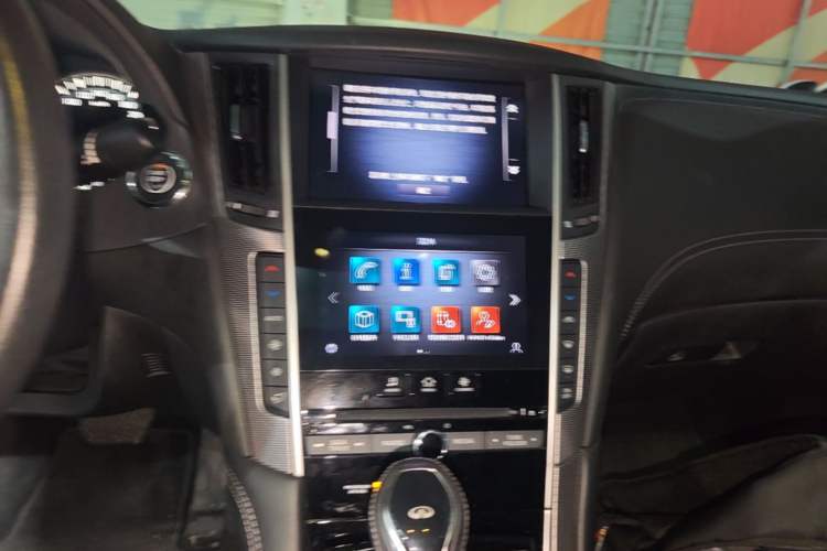 Used Infiniti Q50L 2021 2.0T Enjoyment Edition Audio And AC Panel