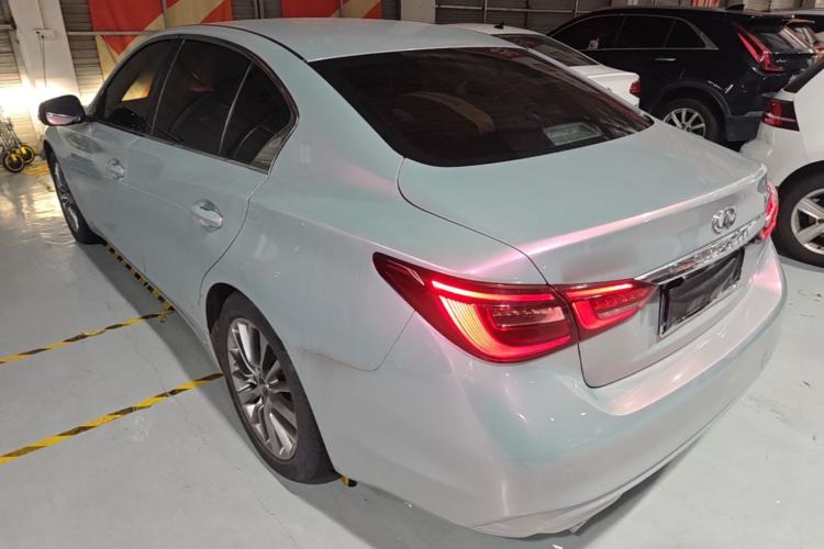 Used Infiniti Q50L 2021 2.0T Enjoyment Edition Rear Left 45 Deg