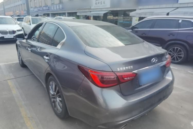 Used Infiniti Q50L 2021 2.0T Enjoyment Edition Rear Left 45 Deg