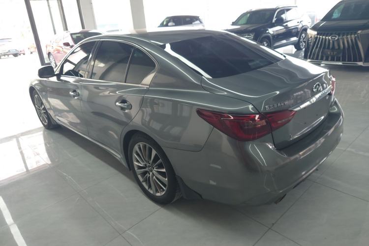 Used Infiniti Q50L 2021 2.0T Enjoyment Edition Rear Left 45 Deg