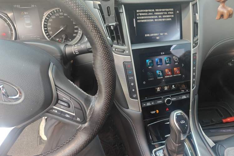 Used Infiniti Q50L 2021 2.0T Enjoyment Edition Audio And AC Panel