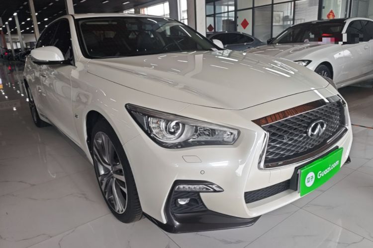 Used Infiniti Q50L 2021 2.0T Enjoyment Sport Edition Front Right 45 Deg