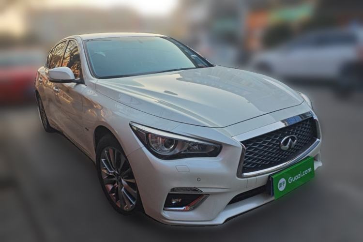 Used Infiniti Q50L 2021 2.0T Enjoyment Edition Front Right 45 Deg