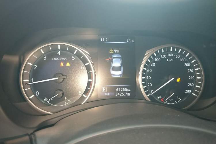 Used Infiniti Q50L 2021 2.0T Enjoyment Edition Instrument Cluster