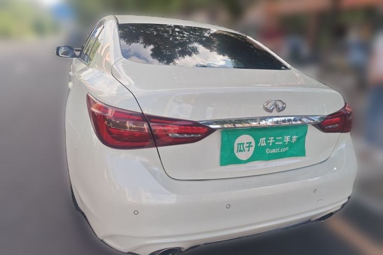 Used Infiniti Q50L 2021 2.0T Enjoyment Edition Rear Left 45 Deg