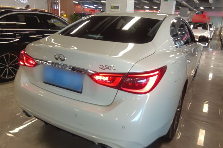 Used Infiniti Q50L 2021 2.0T Comfort Edition Rear Right 45 Deg