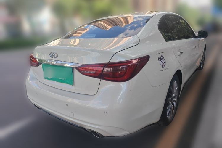 Used Infiniti Q50L 2021 2.0T Enjoyment Edition Rear Right 45 Deg