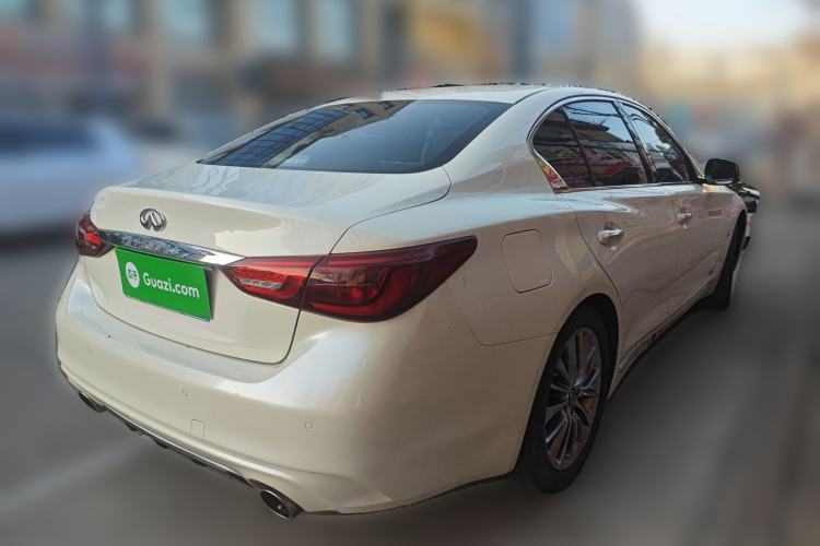 Used Infiniti Q50L 2021 2.0T Enjoyment Edition Rear Right 45 Deg