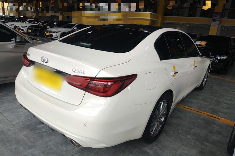 Used Infiniti Q50L 2021 2.0T Comfort Edition Rear Right 45 Deg