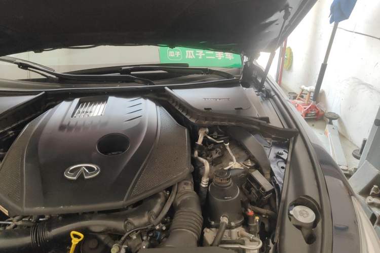 Used Infiniti Q50L 2022 2.0T Enjoyment Sport Edition Engine Bay Left
