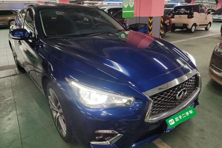 Used Infiniti Q50L 2022 2.0T Enjoyment Edition Front Right 45 Deg