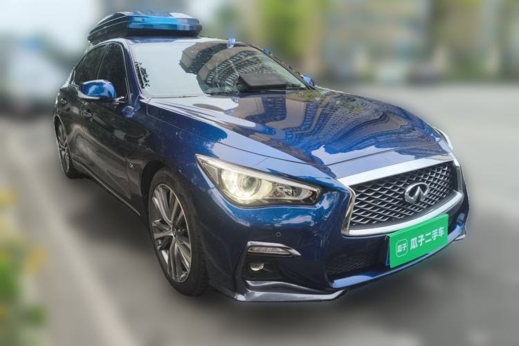 Used Infiniti Q50L 2022 2.0T Enjoyment Sport Edition Front Right 45 Deg