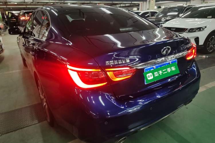 Used Infiniti Q50L 2022 2.0T Enjoyment Edition Rear Left 45 Deg