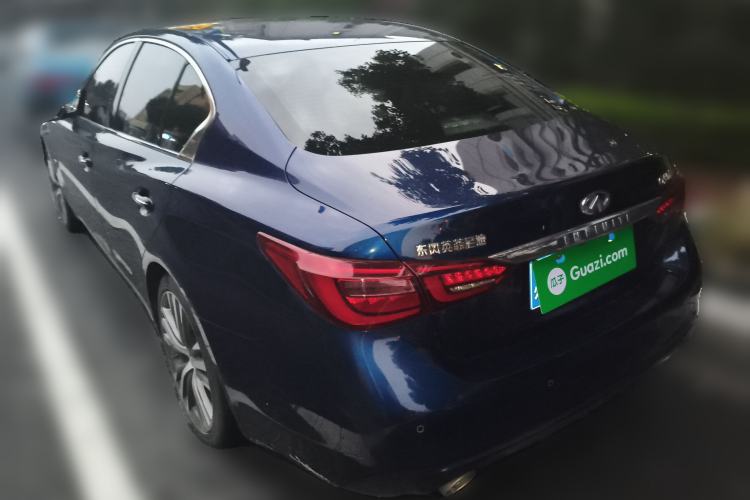 Used Infiniti Q50L 2022 2.0T Enjoyment Edition Rear Left 45 Deg