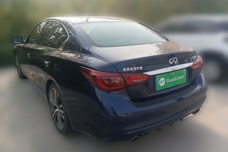 Used Infiniti Q50L 2022 2.0T Enjoyment Edition Rear Left 45 Deg