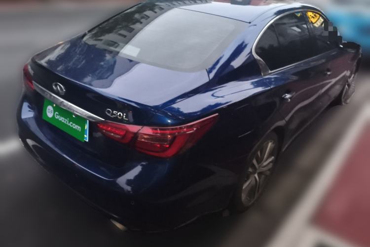 Used Infiniti Q50L 2022 2.0T Enjoyment Edition Rear Right 45 Deg