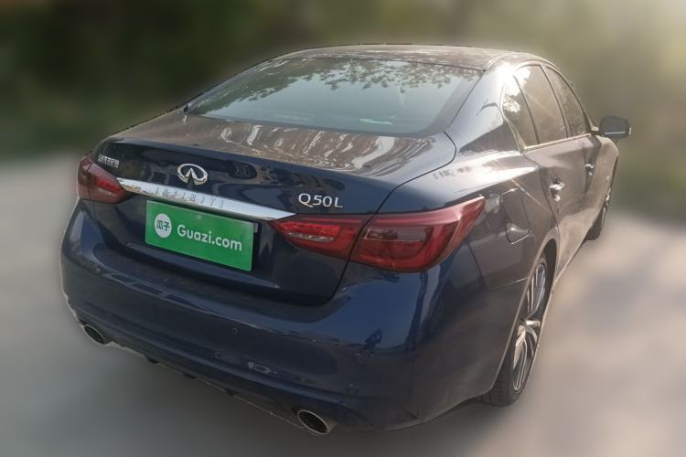 Used Infiniti Q50L 2022 2.0T Enjoyment Edition Rear Right 45 Deg