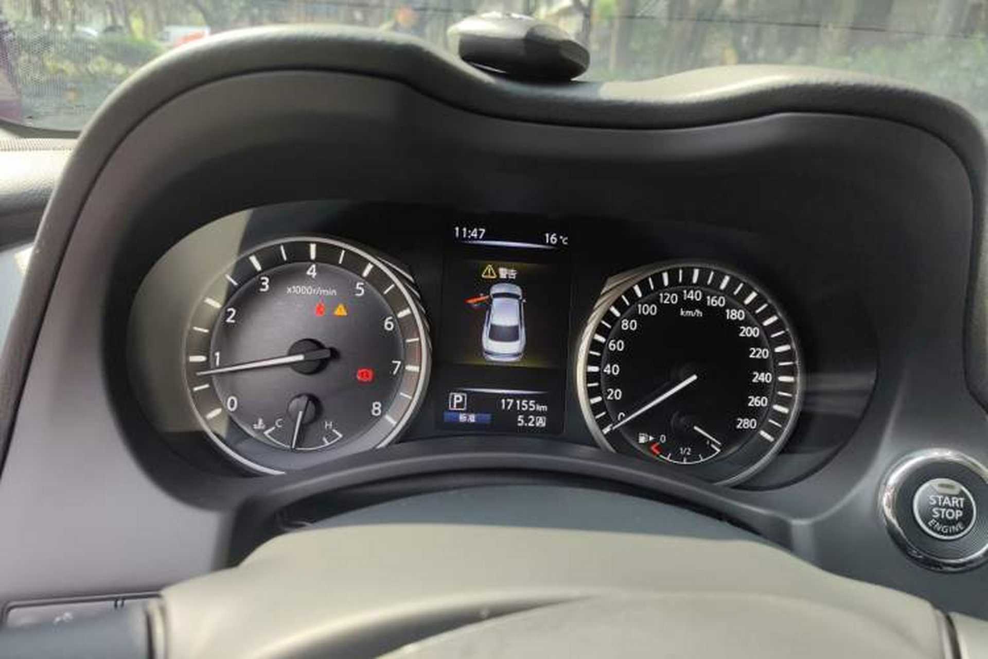 Used Infiniti Q50L 2022 2.0T Enjoyment Edition Instrument Cluster