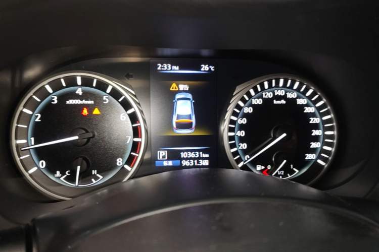 Used Infiniti Q50L 2022 2.0T Enjoyment Edition Instrument Cluster